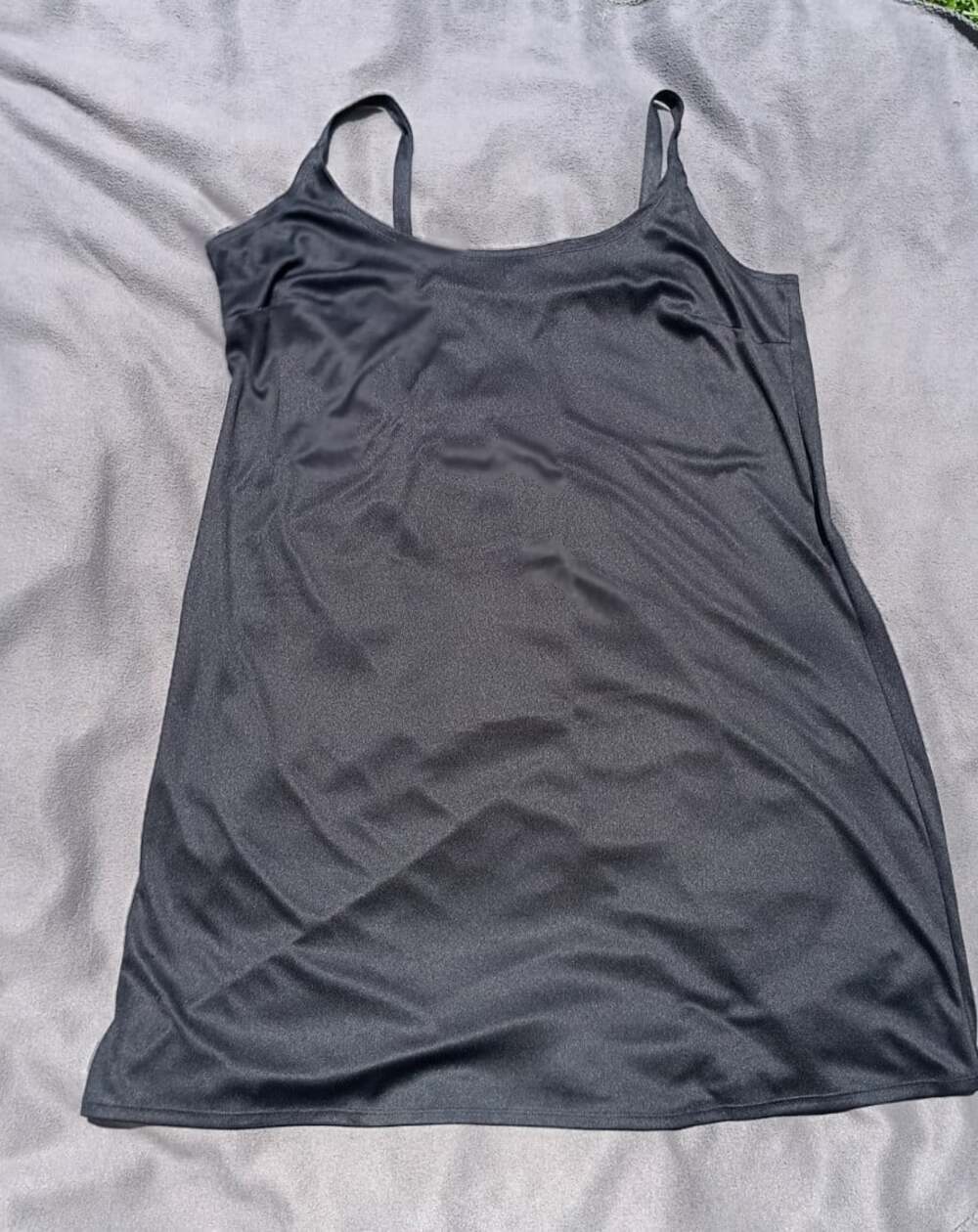 Lane Bryant Black Slip Dress Women’s Plus 22/24 Lightweight Stretch Mini